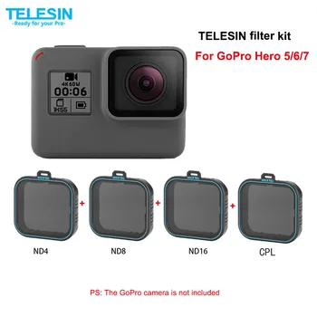 TELESIN CPL Polarizing Polarizer Action Camera Lens Filter ND4 ND8 ND16 Filters Lens Set for GoPro Hero 5 Hero 6 Hero 7 ( Black)
TELESIN CPL Polarizing Polarizer Action Camera Lens Filter ND4 ND8 ND16 Filters Lens Set for GoPro Hero 5 Hero 6 Hero 7 ( Black)
