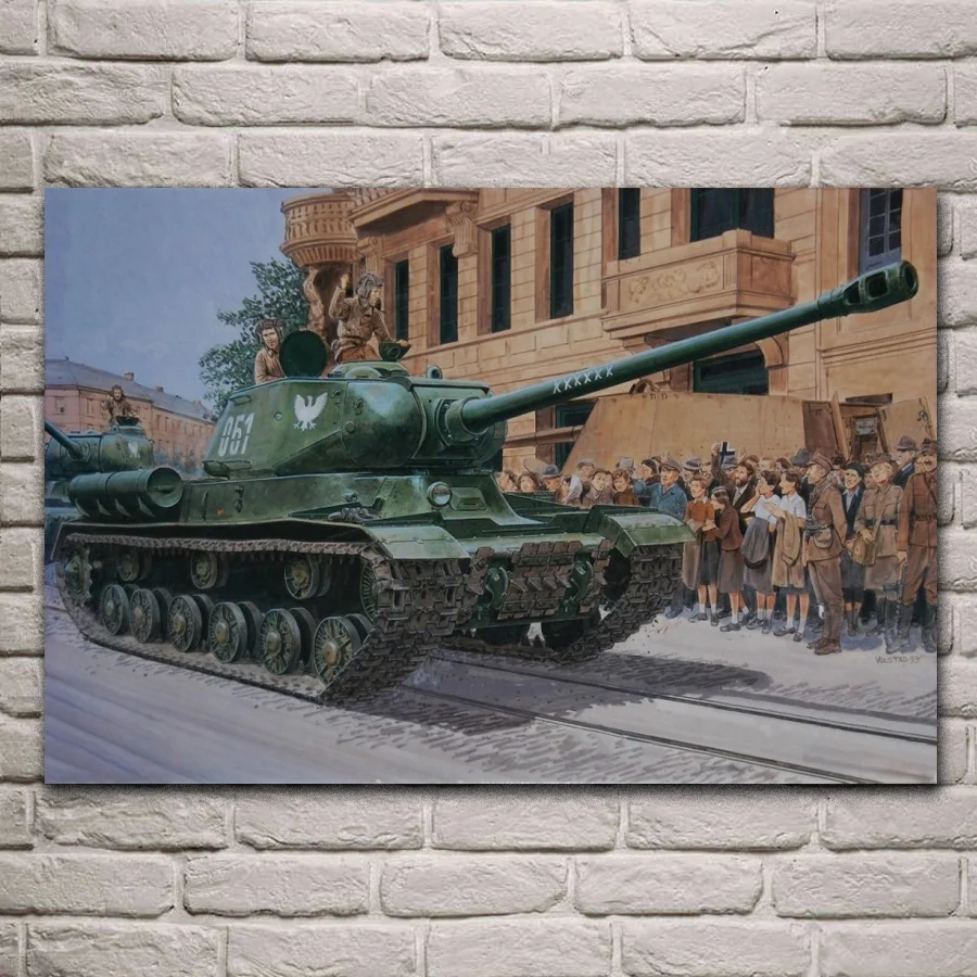 heavy soviet tank victory moment art fabric poster living room home wall decorative canvas art print EA050
heavy soviet tank victory moment art fabric poster living room home wall decorative canvas art print EA050
