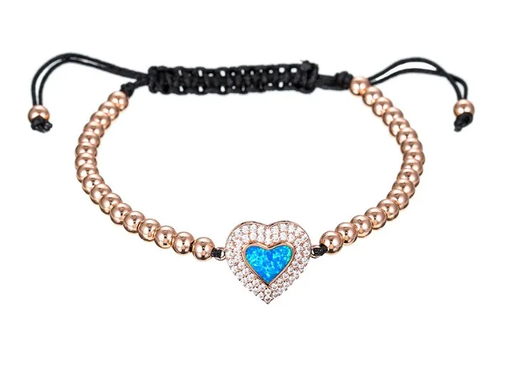 gold silver rose gold micro pave Cubic Zirconia cz zircon rope adjusted Macrame Opal bracelet dsjg145 heart Braided Bangles
gold silver rose gold micro pave Cubic Zirconia cz zircon rope adjusted Macrame Opal bracelet dsjg145 heart Braided Bangles