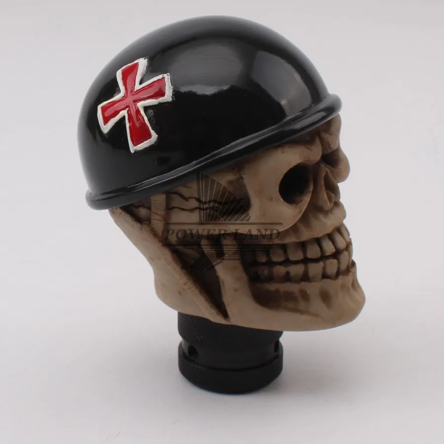 Vehicle Cross of Iron Helmet Skull Style Car Gear Knob Handles Gear Shift Knob Manual Shifter Shift Lever Knob Handbrake Covers
Vehicle Cross of Iron Helmet Skull Style Car Gear Knob Handles Gear Shift Knob Manual Shifter Shift Lever Knob Handbrake Covers