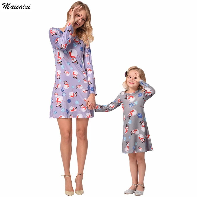 New Women Baby Girls Christmas Party Dress Family Outfit Mother And Daughter Match Dress 2018 Long Sleeve Family Look
New Women Baby Girls Christmas Party Dress Family Outfit Mother And Daughter Match Dress 2018 Long Sleeve Family Look