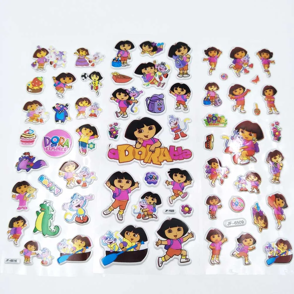 6pcs Dora girl bubble stickers Cartoon Children's Birthday Gift ToyChild Reward party favors DIY Cute 3D Stereo PVC Bu
6pcs Dora girl bubble stickers Cartoon Children's Birthday Gift ToyChild Reward party favors DIY Cute 3D Stereo PVC Bu