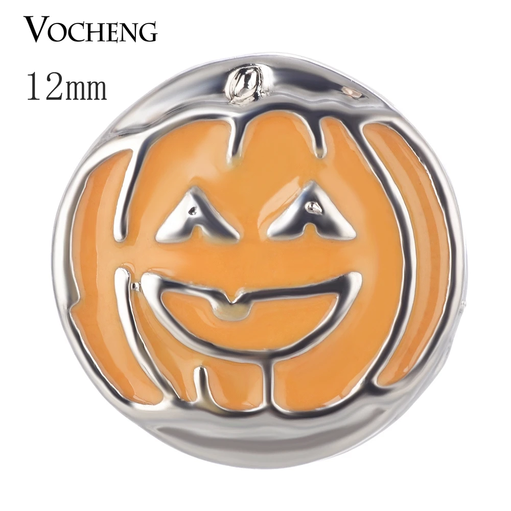 10PCS/Lot Wholesale 12mm Petite Pumpkin Vocheng Snap Charms Painted Design Hallowmas Button Vn-1701*10
10PCS/Lot Wholesale 12mm Petite Pumpkin Vocheng Snap Charms Painted Design Hallowmas Button Vn-1701*10