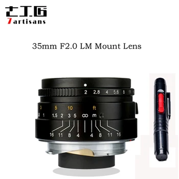 

7 artisans 35mm F2 Large Aperture paraxial M-mount Lens for Leica Cameras M-M M240 M3 M5 M6 M7 M8 M9 M9P M10 Free Shipping