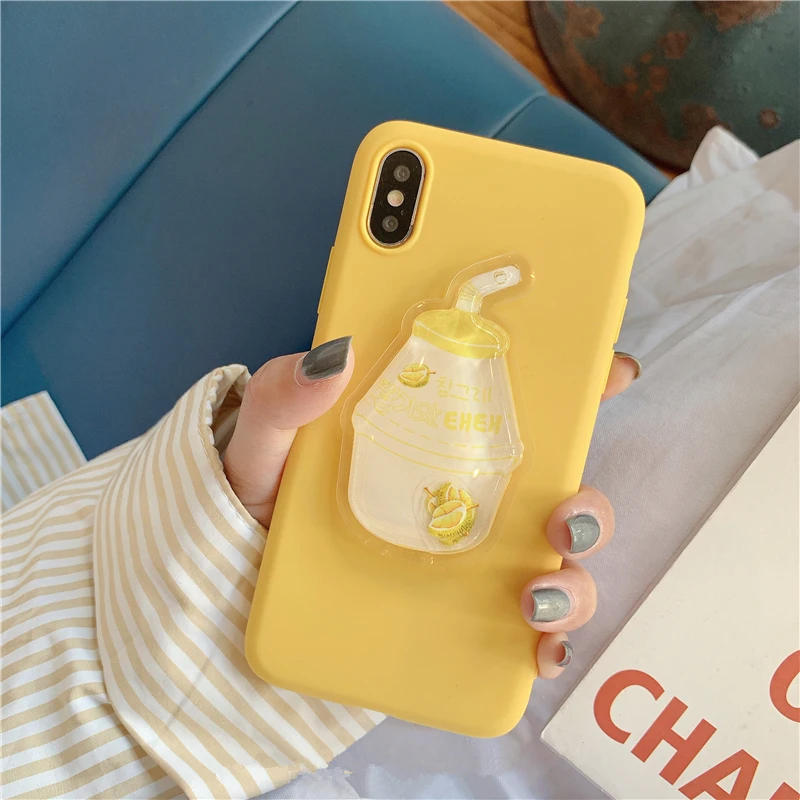 

Ainike Cute 3D Summer Drink Milk Toy Liquid Squishy Soft TPU Phone Case For Huawei Mate20X Nova P10Plus Honor 8S Enjoy9 Y7Prime