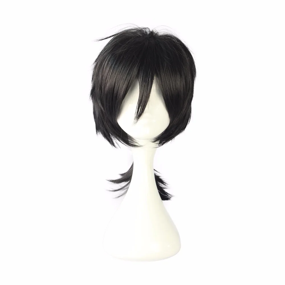 MCOSER 35cm Black Color Short Synthetic cosplay Wig 100% High Temperature Fiber Hair WIG-555J
MCOSER 35cm Black Color Short Synthetic cosplay Wig 100% High Temperature Fiber Hair WIG-555J