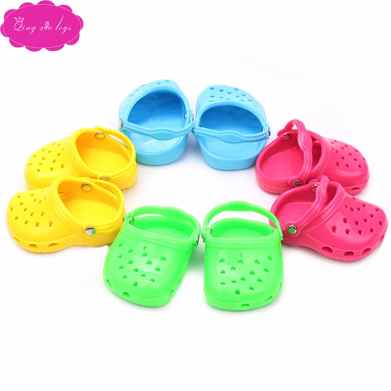 Doll shoes casual beach shoes sandals 4 colors fit 18 inch American dolls Girl and 43-cm baby dolls shoe accessories s33-s36
Doll shoes casual beach shoes sandals 4 colors fit 18 inch American dolls Girl and 43-cm baby dolls shoe accessories s33-s36