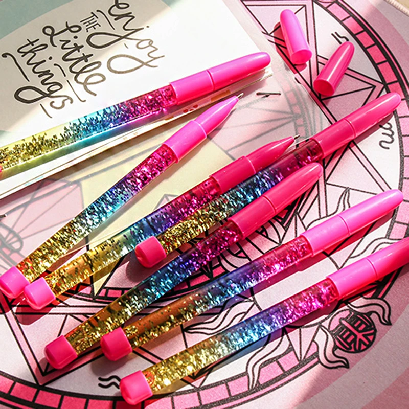 Colorful Crystal Ballpoint Pen Fashion Creative Style for Writing, Girl's Gift School Stationery Supplies, Blue Ink
Colorful Crystal Ballpoint Pen Fashion Creative Style for Writing, Girl's Gift School Stationery Supplies, Blue Ink