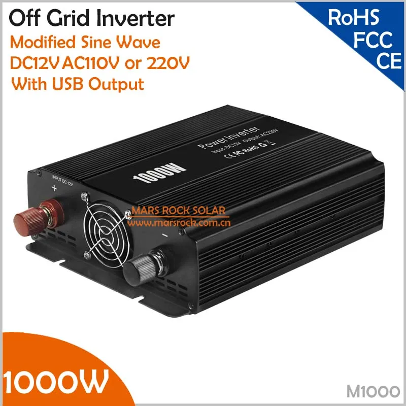 Экономичный 1000W решетки инвертор 12V DC к AC 110 V/220 V модифицированный синусоидальный преобразователь с двойным выходом USB
Экономичный 1000W решетки инвертор 12V DC к AC 110 V/220 V модифицированный синусоидальный преобразователь с двойным выходом USB