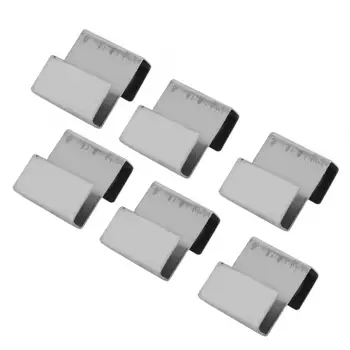 50pcs Stainless Steel Greenhouse Overlap S Clips Durable Glass Frame Fixing Clamp Adjustable Glass Shelf Holder Glass Clamps
50pcs Stainless Steel Greenhouse Overlap S Clips Durable Glass Frame Fixing Clamp Adjustable Glass Shelf Holder Glass Clamps