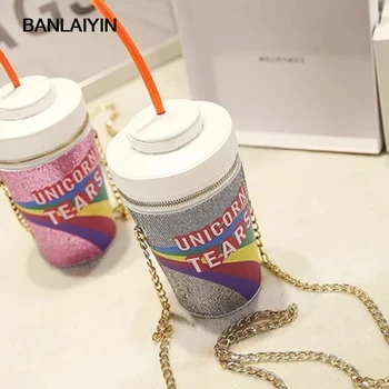 Nice New Fashion Designer Woman Handbags Casual Corss Body Zipper Bag For Girls lady's Coke Cup Chain Bag Mini Messenger Bags
Nice New Fashion Designer Woman Handbags Casual Corss Body Zipper Bag For Girls lady's Coke Cup Chain Bag Mini Messenger Bags
