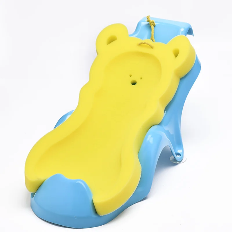 Мягкое сиденье для ванны младенцев противоскользящий пенопластовый коврик тела