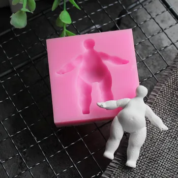 New doll silicone mold DIY fondant cake mold soft candy dry Pez mold chocolate baking utensils 
New doll silicone mold DIY fondant cake mold soft candy dry Pez mold chocolate baking utensils