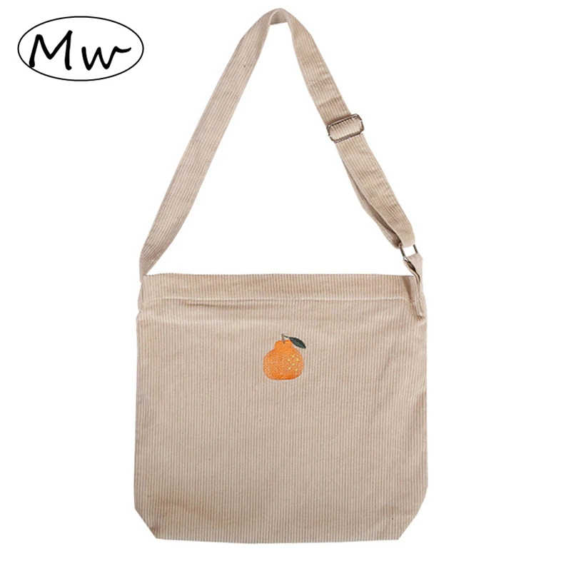Korean style embroidered pumpkin orange corduroy crossbody bags cute women shopping tote bag students diagonal shoulder bag 2019
Korean style embroidered pumpkin orange corduroy crossbody bags cute women shopping tote bag students diagonal shoulder bag 2019