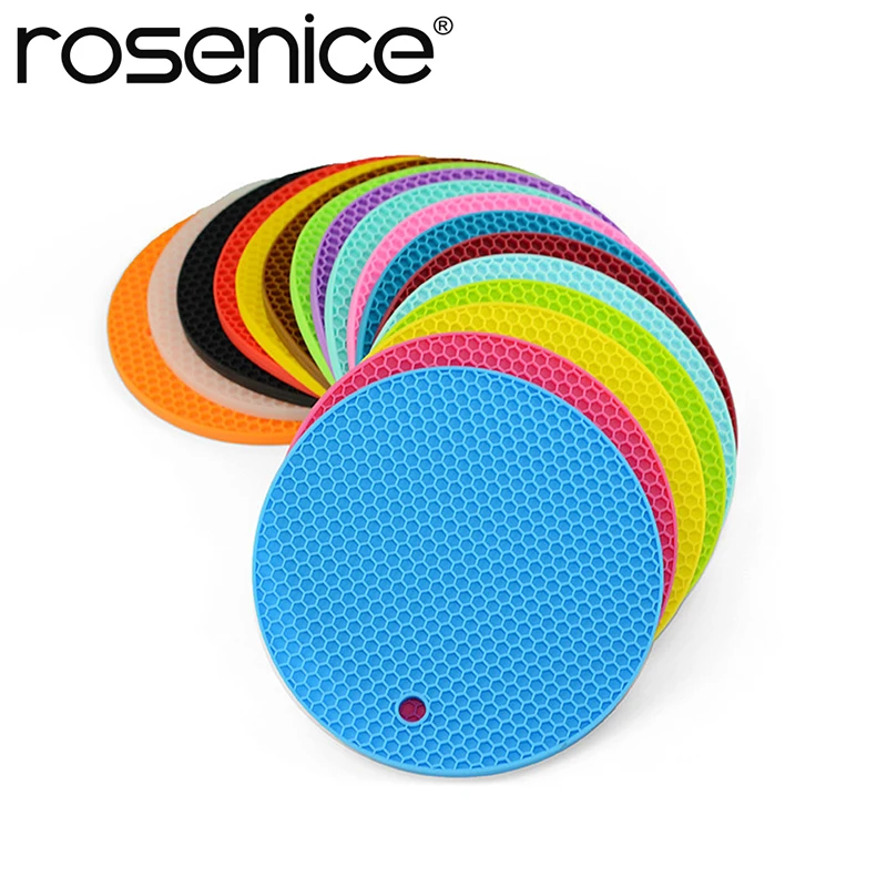 Round Coaster Non-Slip Silicone Cushion Placemat Pot Holder Pan Mat Heat Resistant Mat Pad Kitchen Accessories
Round Coaster Non-Slip Silicone Cushion Placemat Pot Holder Pan Mat Heat Resistant Mat Pad Kitchen Accessories