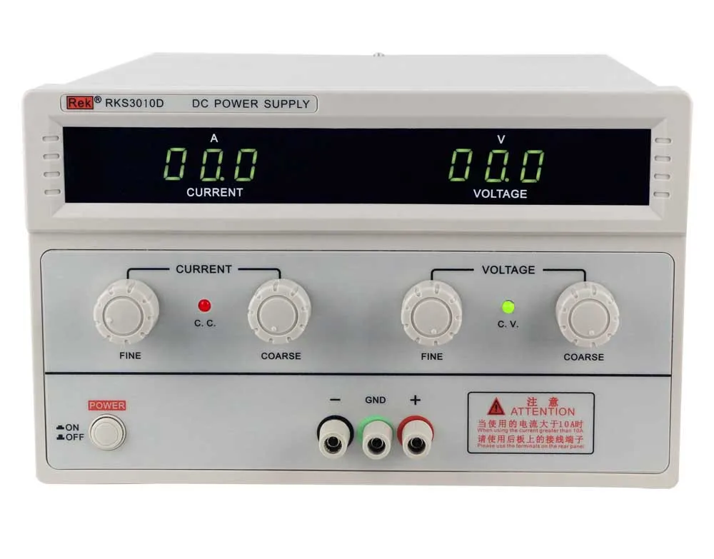 RKS3010D DC regulated switching power supply for the use of Laboratory Schools and production lines
RKS3010D DC regulated switching power supply for the use of Laboratory Schools and production lines
