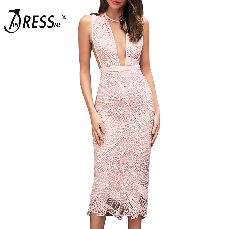 INDRESSME Sexy Strapless Spaghetti Strap Lace Mesh Women Bandage Dress Elegant Solid Mid- Calf Floral Women Party Dress Vestidos
INDRESSME Sexy Strapless Spaghetti Strap Lace Mesh Women Bandage Dress Elegant Solid Mid- Calf Floral Women Party Dress Vestidos