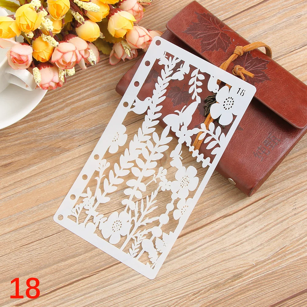 DIY Flower Template Craft Hollow Layering Stencils For Wall Painting Scrapbooking Stamp Album Decorative Embossing Paper Card
DIY Flower Template Craft Hollow Layering Stencils For Wall Painting Scrapbooking Stamp Album Decorative Embossing Paper Card