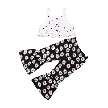 2019 Brand New Children's Kids Baby Girls Outfits Clothes T-shirt Tops+Floral Pants 2PCS Set Summer Clothes Set Girl 1-6 Yrs 
2019 Brand New Children's Kids Baby Girls Outfits Clothes T-shirt Tops+Floral Pants 2PCS Set Summer Clothes Set Girl 1-6 Yrs