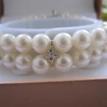 Women Gift word 925 Sterling real 7-8mm white to light luxury fashion circle double exquisite natural freshwater pearl br
Women Gift word 925 Sterling real 7-8mm white to light luxury fashion circle double exquisite natural freshwater pearl br
