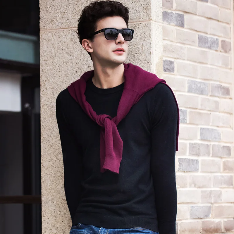 merino 100% pure wool Sweater 2019 Autumn Winter New Men Slim Sweater Business Casual Thin Pullover Knitting Brand Clothing Male
merino 100% pure wool Sweater 2019 Autumn Winter New Men Slim Sweater Business Casual Thin Pullover Knitting Brand Clothing Male