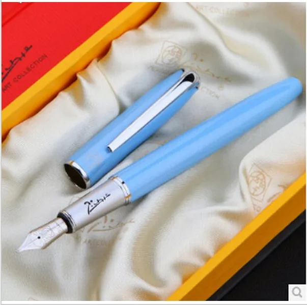Picasso 916 fountain pen. Ink pen. Office stationery. 0.5mm nib. High-end pen. Boutique gift packaging
Picasso 916 fountain pen. Ink pen. Office stationery. 0.5mm nib. High-end pen. Boutique gift packaging