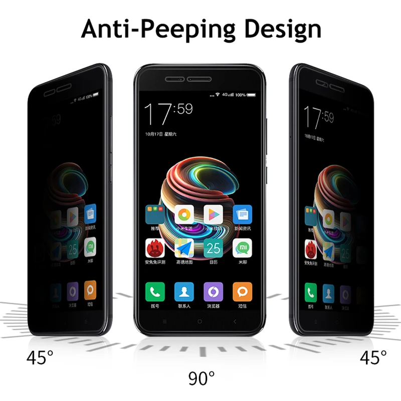 Anti-peeping Privacy Protective Screen Film For Redmi 4 4a Note 4 pro Note 4x 5a Glass Coverage for Xiaomi A1 Redmi 5 5 plus
Anti-peeping Privacy Protective Screen Film For Redmi 4 4a Note 4 pro Note 4x 5a Glass Coverage for Xiaomi A1 Redmi 5 5 plus