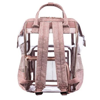 Fashion Transparent Waterproof Backpacks Clear Pvc Zipper School Bags For Teenage Girls Travel Bag
Fashion Transparent Waterproof Backpacks Clear Pvc Zipper School Bags For Teenage Girls Travel Bag
