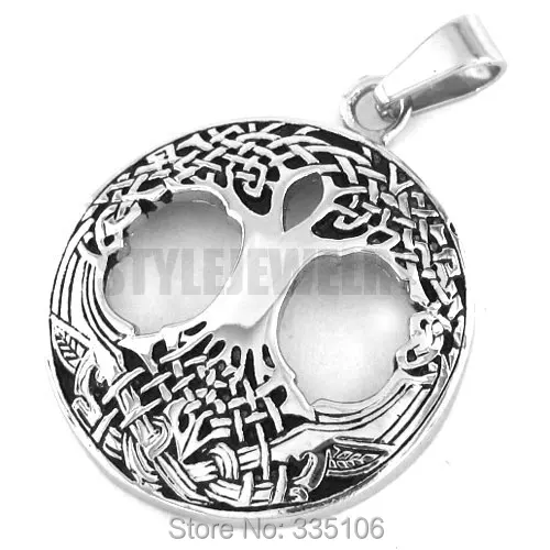 Celtic Knot Life Tree Pendant Stainless Steel Jewelry Claddagh Style Pendant Fashion Women Biker Pendant SWP0193A
Celtic Knot Life Tree Pendant Stainless Steel Jewelry Claddagh Style Pendant Fashion Women Biker Pendant SWP0193A