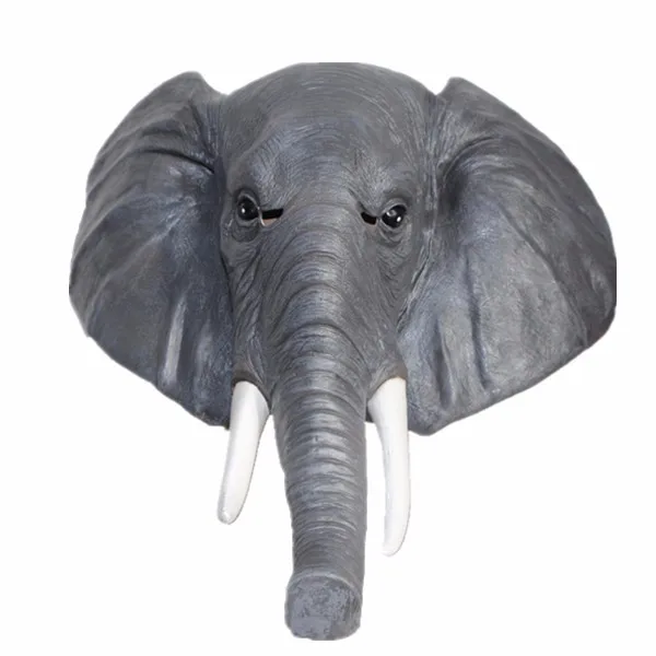 Free shipping Halloween Party Cosplay Animal Head Mask Adult Animal Elephant Mask Full Face Head Latex Masks Fancy Dress Toys
Free shipping Halloween Party Cosplay Animal Head Mask Adult Animal Elephant Mask Full Face Head Latex Masks Fancy Dress Toys