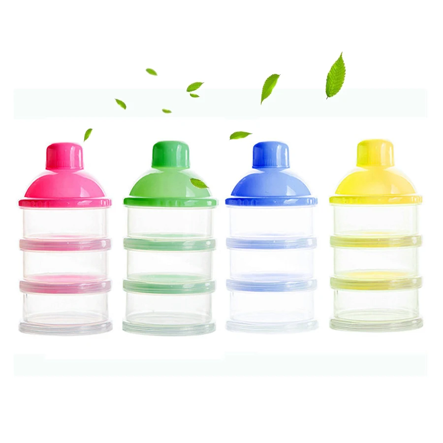 Three-layers Transparent Baby Milk Powder Container Food Grade PP Material Milk Powder Dispenser Portable Snack Food Storage Box
Three-layers Transparent Baby Milk Powder Container Food Grade PP Material Milk Powder Dispenser Portable Snack Food Storage Box