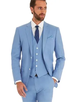 2019 Newest Custom Made Classic Design Men Suit Groom Tuxedos Men's Wedding suit Prom Party Men Suits 3 pcs(Jacket+Pants+Vest)
2019 Newest Custom Made Classic Design Men Suit Groom Tuxedos Men's Wedding suit Prom Party Men Suits 3 pcs(Jacket+Pants+Vest)