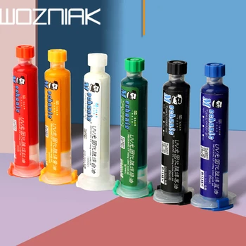 MECHANIC 10ML UV Solder Mask PCB BGA Paint Prevent Corrosive Arcing Welding Fluxes Oil Soldering Paste Flux
MECHANIC 10ML UV Solder Mask PCB BGA Paint Prevent Corrosive Arcing Welding Fluxes Oil Soldering Paste Flux