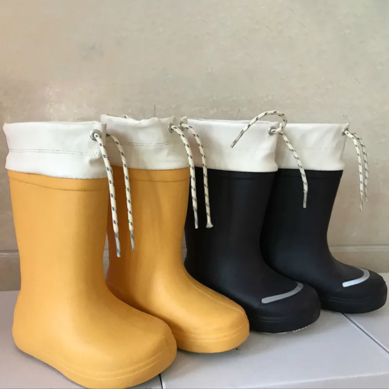 Rain Boots Baby Fashionable Waterproof Non Slip Light EVA Rain Shoes Unisex Casual EVA Lightweight Children Rain Yellow Bkack
Rain Boots Baby Fashionable Waterproof Non Slip Light EVA Rain Shoes Unisex Casual EVA Lightweight Children Rain Yellow Bkack