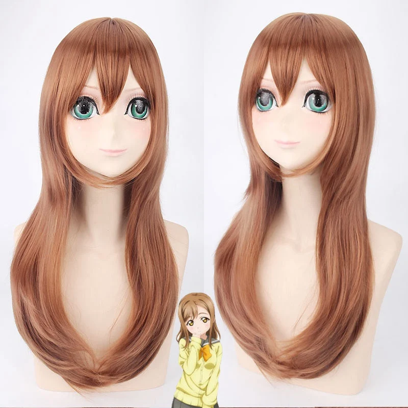 LoveLive!Sunshine!! Kunikida Hanamaru Medium Long Curly Cosplay Wigs for Women Female Fake Hair Wig 60cm Synthetic Wig Brown
LoveLive!Sunshine!! Kunikida Hanamaru Medium Long Curly Cosplay Wigs for Women Female Fake Hair Wig 60cm Synthetic Wig Brown