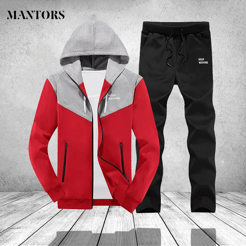 Spring Autumn Hooded Bomber Jacket Men Casual Patchwork Overcoat Male Clothes 2PCS Windproof Jackets Men Tracksuit Sets US Size
Spring Autumn Hooded Bomber Jacket Men Casual Patchwork Overcoat Male Clothes 2PCS Windproof Jackets Men Tracksuit Sets US Size