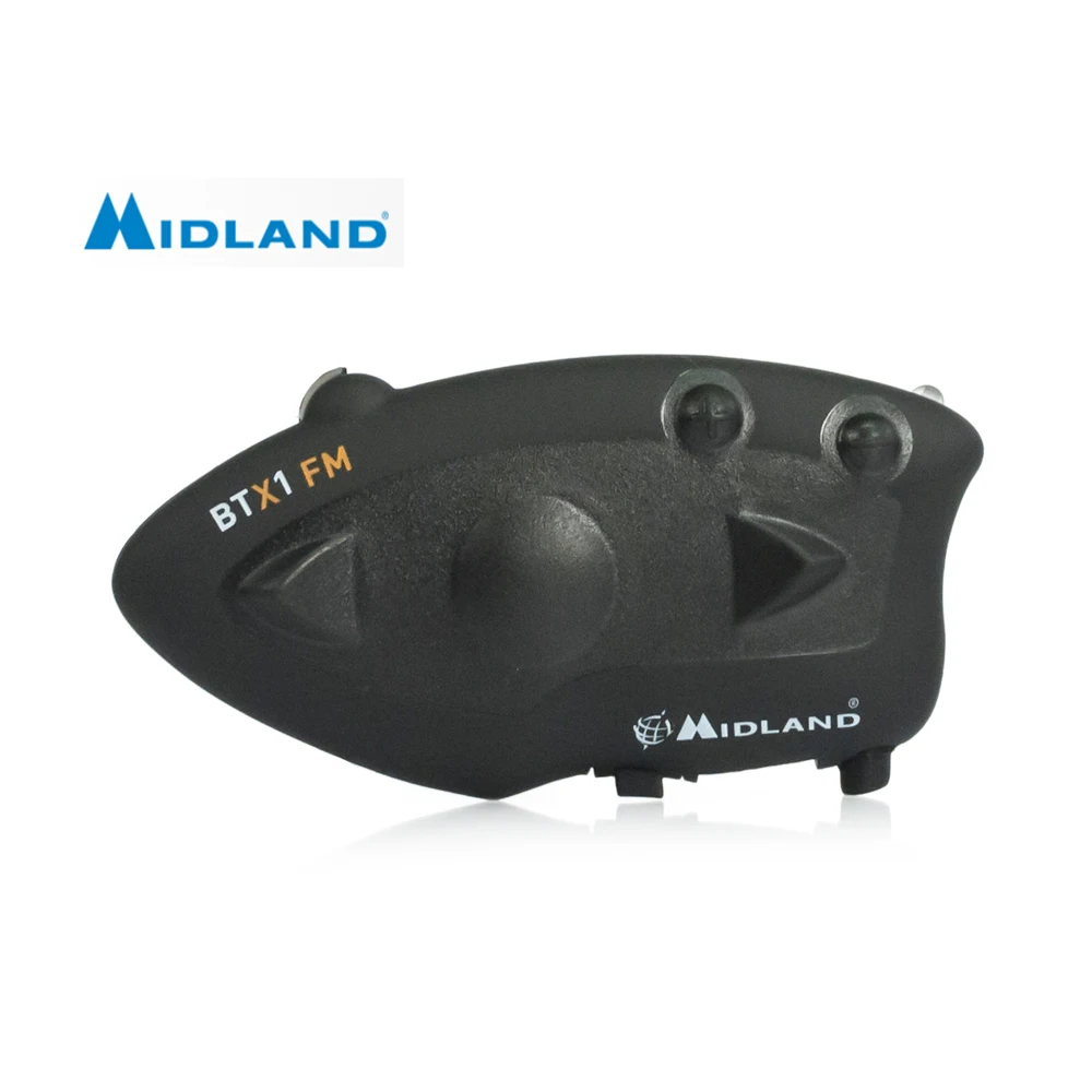 MIDLAND BTX1 Bluetooth Motorcycle Helmet Intercom Headset Waterproof Interphone connected to MP3 GPS Cellphone FM radio function
MIDLAND BTX1 Bluetooth Motorcycle Helmet Intercom Headset Waterproof Interphone connected to MP3 GPS Cellphone FM radio function