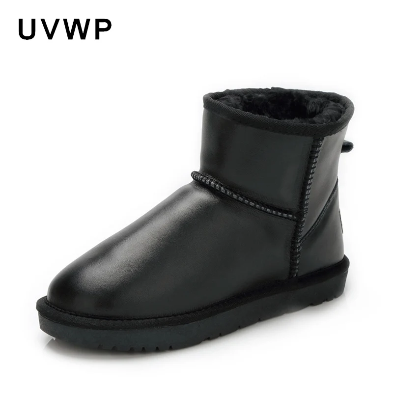 Fashion Waterproof Winter Boots Women's Genuine Leather Snow Boots Female Warm Short Ankle Boots Winter Shoes Women Boots
Fashion Waterproof Winter Boots Women's Genuine Leather Snow Boots Female Warm Short Ankle Boots Winter Shoes Women Boots
