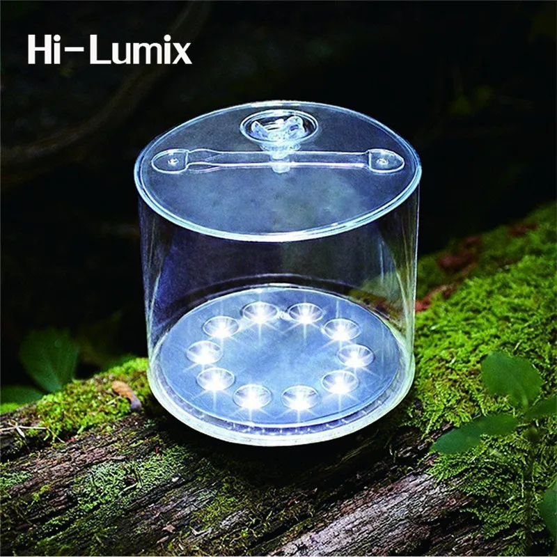 Kitop Waterproof Cylindrical 10leds Solar Inflatable Light Foldable Camping Lamp Outdoor Hiking fishing hang lighting Emergency
Kitop Waterproof Cylindrical 10leds Solar Inflatable Light Foldable Camping Lamp Outdoor Hiking fishing hang lighting Emergency