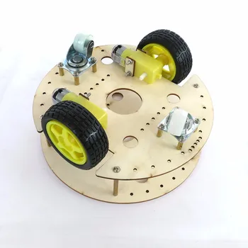 R3W4 Robot Car Chassis DIY Remote Control Car Upgraded Frame Creative Puzzle Model Self-made RC Spare Parts Accessory
R3W4 Robot Car Chassis DIY Remote Control Car Upgraded Frame Creative Puzzle Model Self-made RC Spare Parts Accessory