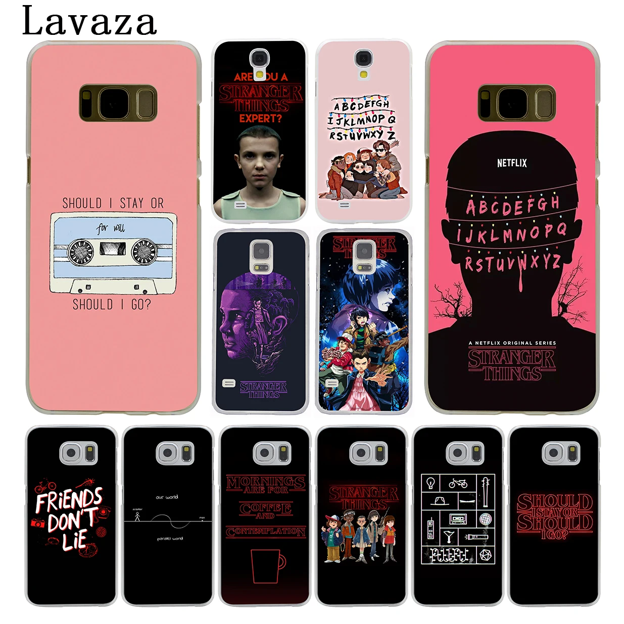 Lavaza should i stay go Stranger Things Hard Transparent Phone Case for Samsung Galaxy S10 E S10E S8 S9 Plus S6 S7 Edge Cover
Lavaza should i stay go Stranger Things Hard Transparent Phone Case for Samsung Galaxy S10 E S10E S8 S9 Plus S6 S7 Edge Cover