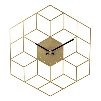 35 X 40cm Creative Iron Cube Wall Clock Timer Watch Battery Operated Silent Wall Clocks Home Decor Decoration - Scale Golden
35 X 40cm Creative Iron Cube Wall Clock Timer Watch Battery Operated Silent Wall Clocks Home Decor Decoration - Scale Golden