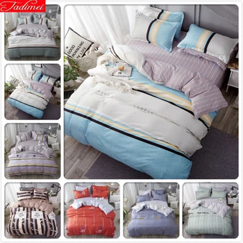 Nordic Style Concise 3pcs/4pcs Bedding Set Kids Child Soft Cotton Bed Linen Single Twin Full Queen King Size Duvet Cover 150x200
Nordic Style Concise 3pcs/4pcs Bedding Set Kids Child Soft Cotton Bed Linen Single Twin Full Queen King Size Duvet Cover 150x200