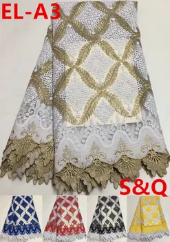 5yards latest african laces 2018 white african french lace fabric high quality nigerian lace fabrics for wedding dress EL-A3
5yards latest african laces 2018 white african french lace fabric high quality nigerian lace fabrics for wedding dress EL-A3
