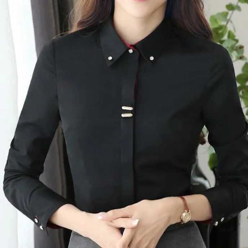Fashion Female Elegant White Blouses Office work Blusas Turn Down Collar Shirt Ladies Tops School Blouse Women 2017 New Arrival
Fashion Female Elegant White Blouses Office work Blusas Turn Down Collar Shirt Ladies Tops School Blouse Women 2017 New Arrival