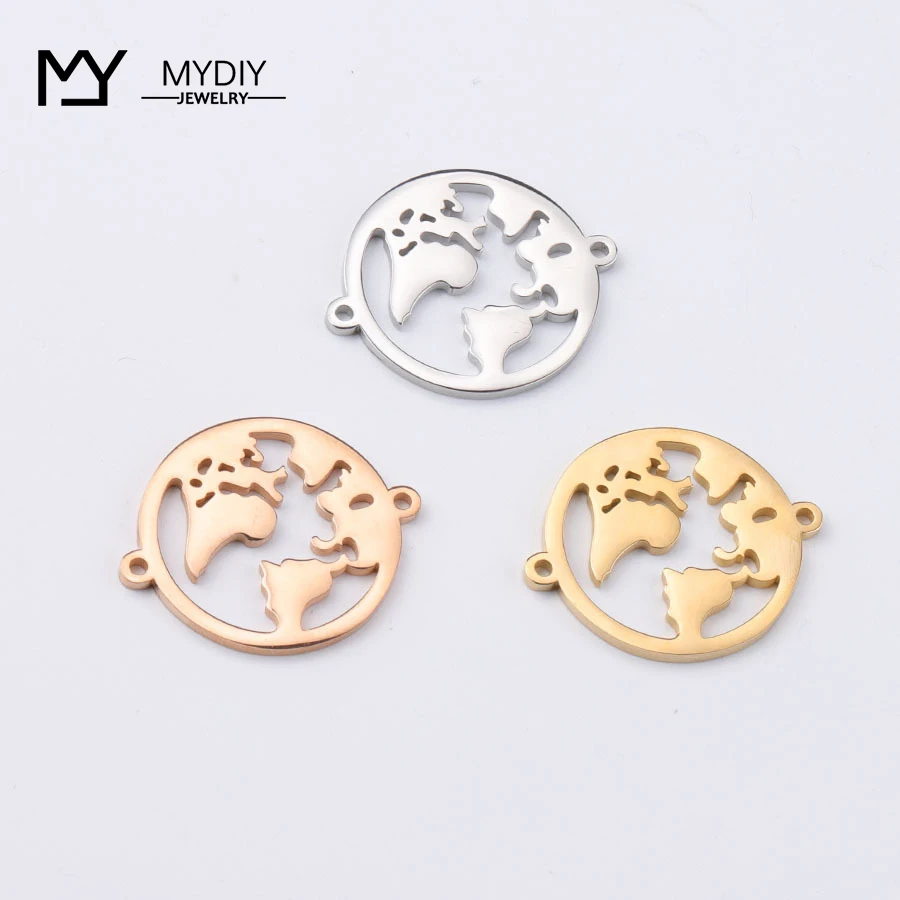 DIY handmade Mirror Stainless Steel Cutout World Map Pendant Linker Earth Map Pendant Pendant Necklace bracelet Accessories
DIY handmade Mirror Stainless Steel Cutout World Map Pendant Linker Earth Map Pendant Pendant Necklace bracelet Accessories