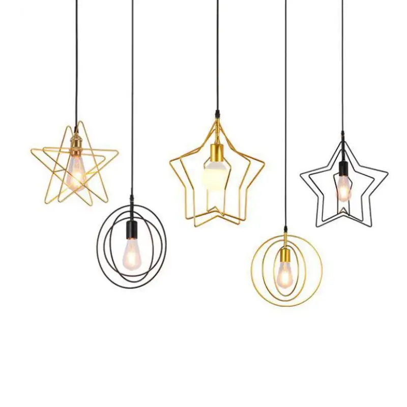 Nordic Restaurant Pendant Lamp Creative Bedside Star Design Led Pendant Lights For Bedroom Lamparas Colgantes
Nordic Restaurant Pendant Lamp Creative Bedside Star Design Led Pendant Lights For Bedroom Lamparas Colgantes