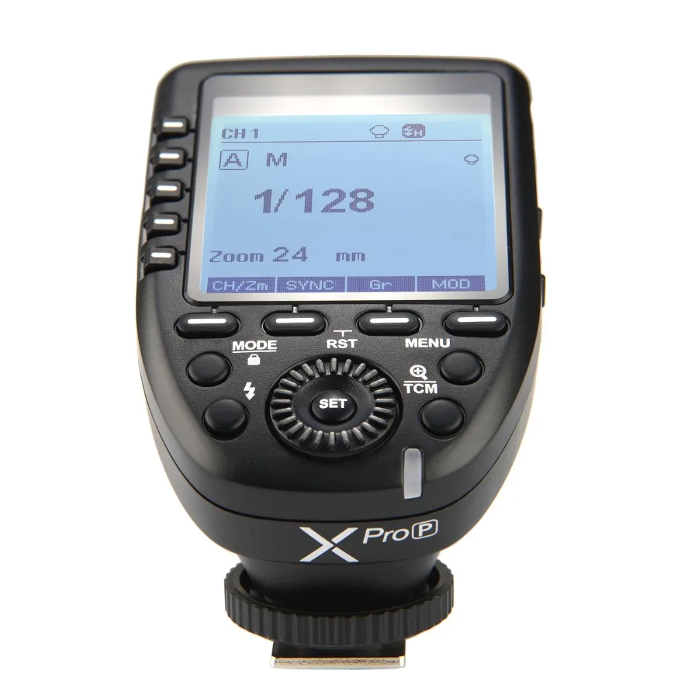 Godox Xpro-P Trigger Transmitter TTL 2.4G Wireless X system High-speed with Big LCD Screen for Pentax
Godox Xpro-P Trigger Transmitter TTL 2.4G Wireless X system High-speed with Big LCD Screen for Pentax
