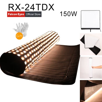 Falcon Eye 150W Film Video Photo Light Portable LED Photo Light Braodcast Flexible LED Photo Light RX-24TDX
Falcon Eye 150W Film Video Photo Light Portable LED Photo Light Braodcast Flexible LED Photo Light RX-24TDX