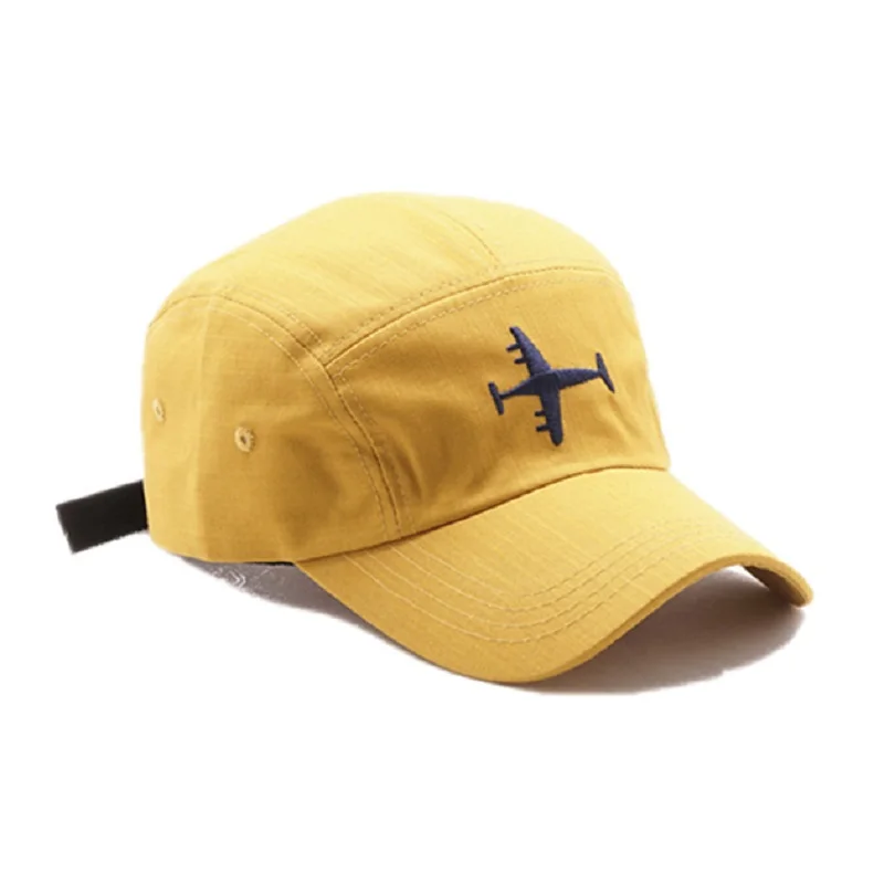 Spring and Autumn Aircraft Embroidery Cotton Baseball Cap with Pre-curved visor Peaked Sport 5-Panel Hat for Women Men Airplane
Spring and Autumn Aircraft Embroidery Cotton Baseball Cap with Pre-curved visor Peaked Sport 5-Panel Hat for Women Men Airplane